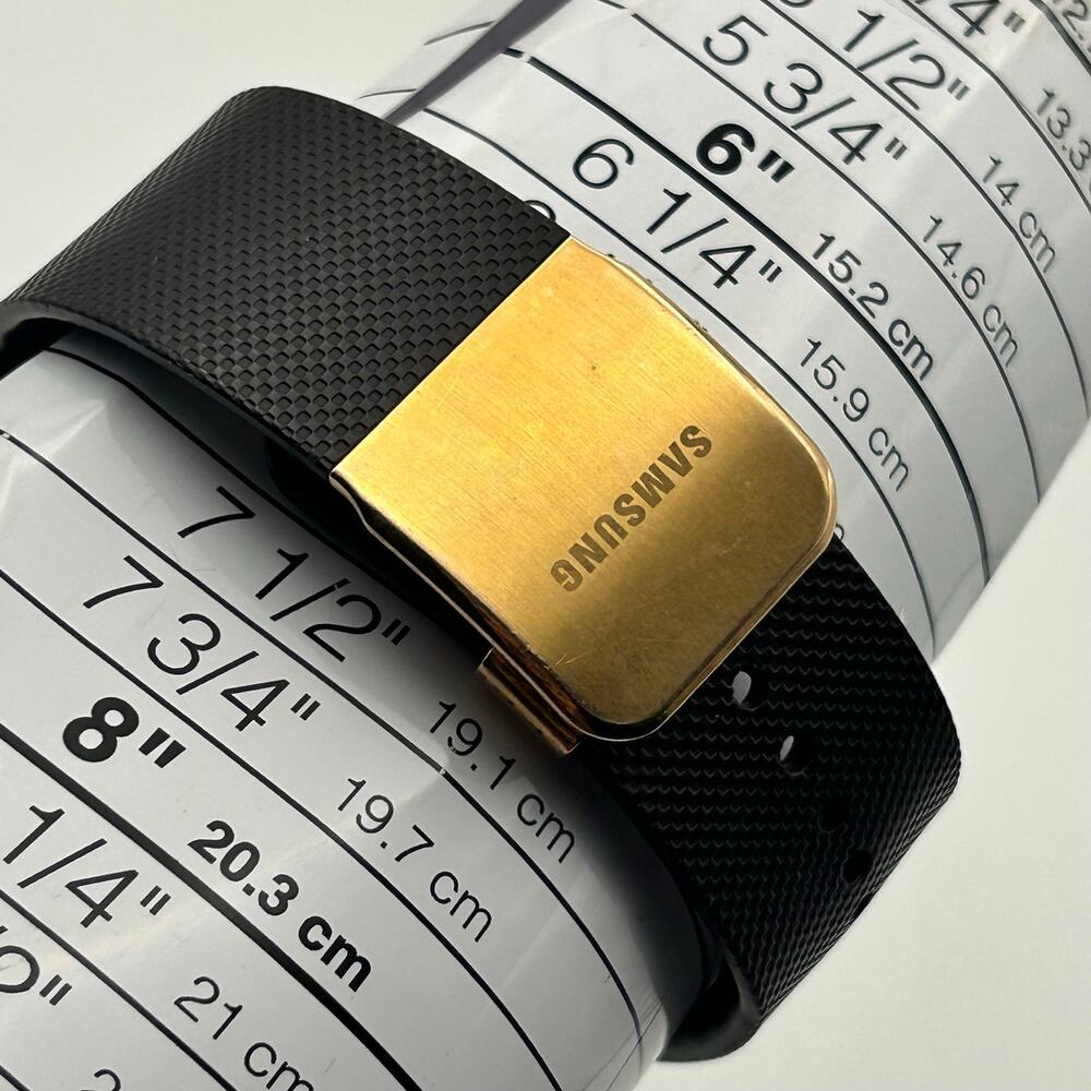 Samsung Gear 2 Rose-gold Black Smartwatch 1.63-inch Screen Front Camera - Picture 9 of 9